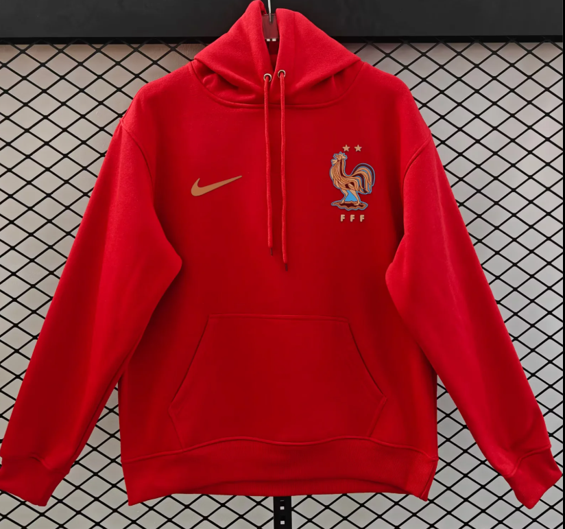 fleece sweatshirt New France training coat jacket jersey Thick fleece pullover and coat adult kit New 26 27 France jacket soccer jersey 10-20 days. It will arrive in your country