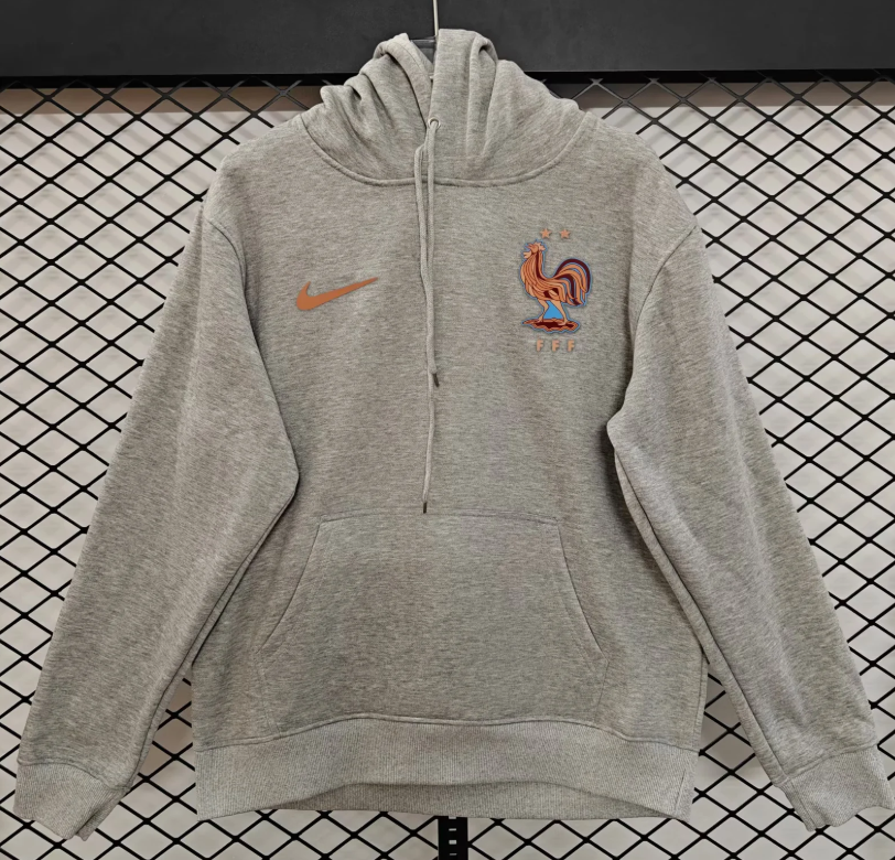 fleece sweatshirt New France training coat jacket jersey Thick fleece pullover and coat adult kit New 26 27 France jacket soccer jersey 10-20 days. It will arrive in your country