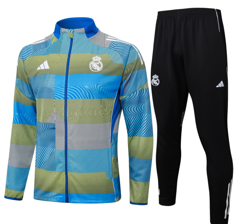 New Real madrid  training coat jacket  jersey  adult kit New 2025 2026 Real madrid coat jacket soccer jersey 10-20 days. It will arrive in your country