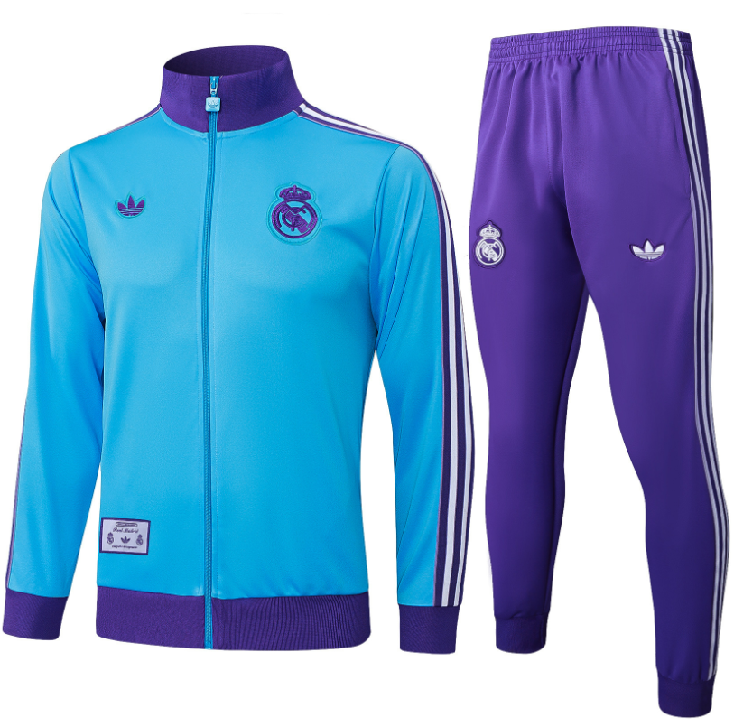 New Real madrid  training coat jacket  jersey  adult kit New 2025 2026 Real madrid coat jacket soccer jersey 10-20 days. It will arrive in your country