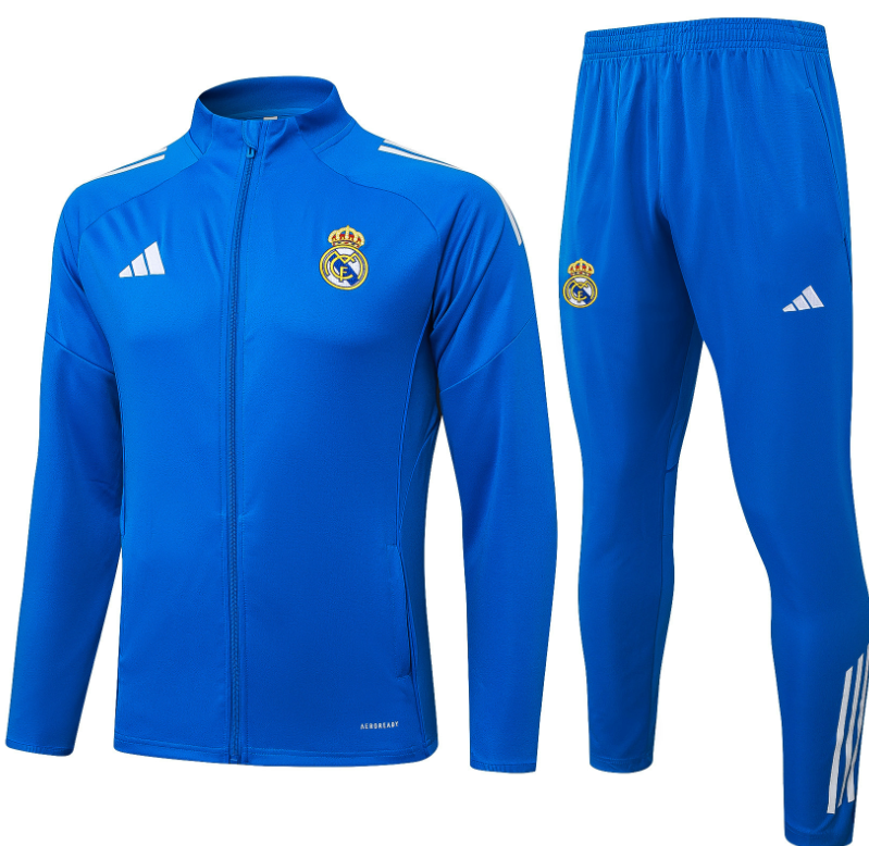 New Real madrid  training coat jacket  jersey  adult kit New 2025 2026 Real madrid coat jacket soccer jersey 10-20 days. It will arrive in your country