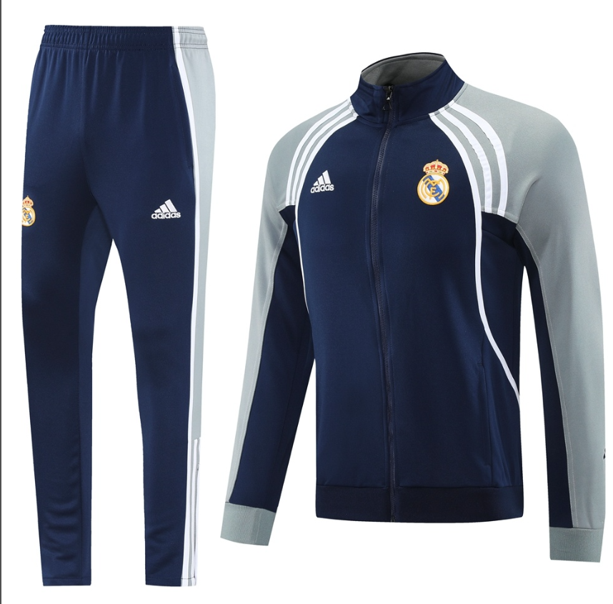 New Real madrid  training coat jacket  jersey kids kit adult kit New 25 26 Real madrid coat jacket soccer jersey 10-20 days. It will arrive in your country