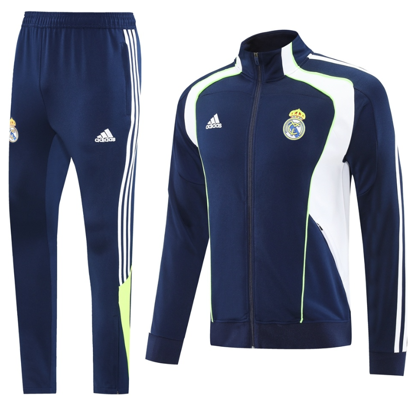 New Real madrid  training coat jacket  jersey kids kit adult kit New 25 26 Real madrid coat jacket soccer jersey 10-20 days. It will arrive in your country