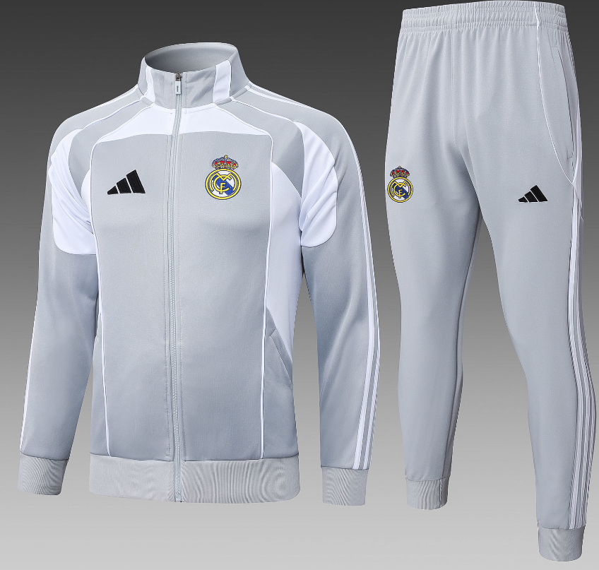 25 26 Real Madrid training coat jacket  jersey New  kids kit adult kit 2026 Real Madrid training coat jacket soccer jersey 10-20 days. It will arrive in your country