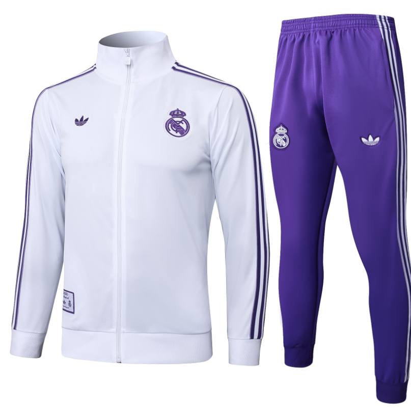 New Real madrid  training coat jacket  jersey  adult kit New 2025 2026 Real madrid coat jacket soccer jersey 10-20 days. It will arrive in your country
