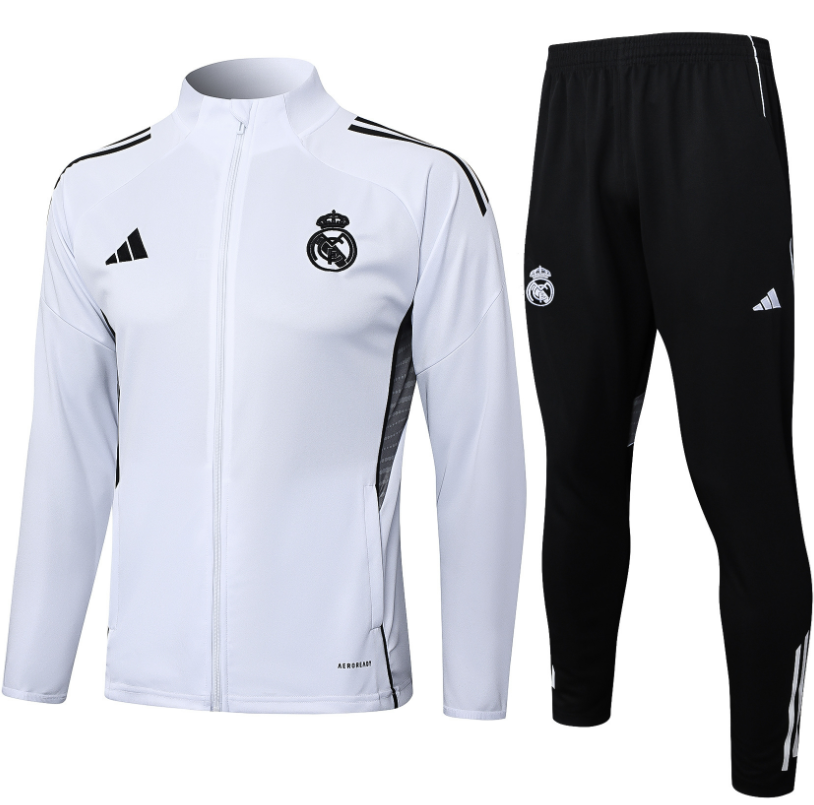 New Real madrid  training coat jacket  jersey  adult kit New 2025 2026 Real madrid coat jacket soccer jersey 10-20 days. It will arrive in your country