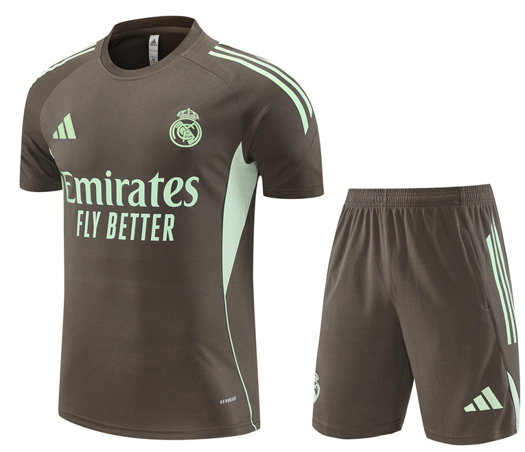 New kids kit Pocket zipper pants training 25 26 Real Madrid jersey adult kit  Home and away 2026 Real madrid soccer jersey 10-20 days. It will arrive in your country