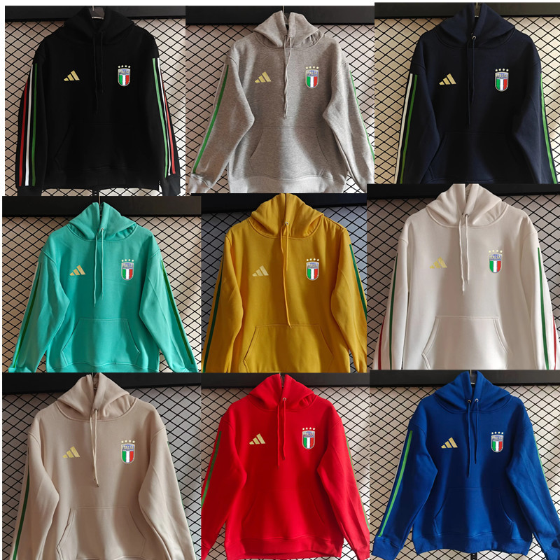 New Italy training coat jacket jersey Thick fleece pullover and coat adult kit New 26 27 Italy jacket soccer jersey 10-20 days. It will arrive in your country
