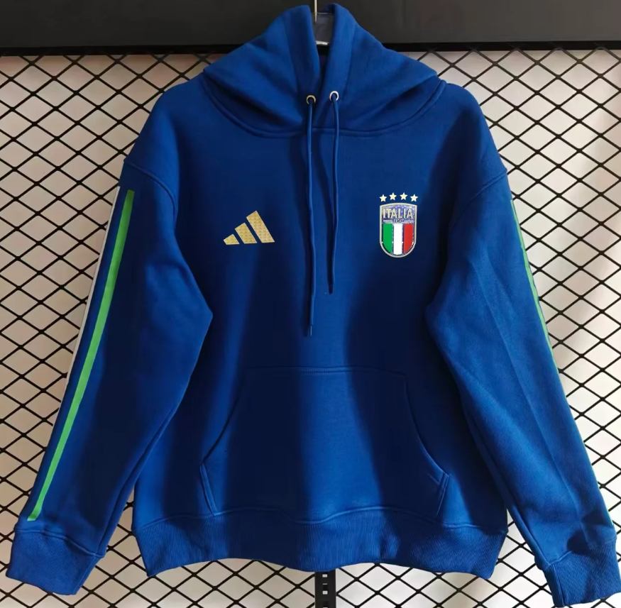 New Italy training coat jacket jersey Thick fleece pullover and coat adult kit New 26 27 Italy jacket soccer jersey 10-20 days. It will arrive in your country