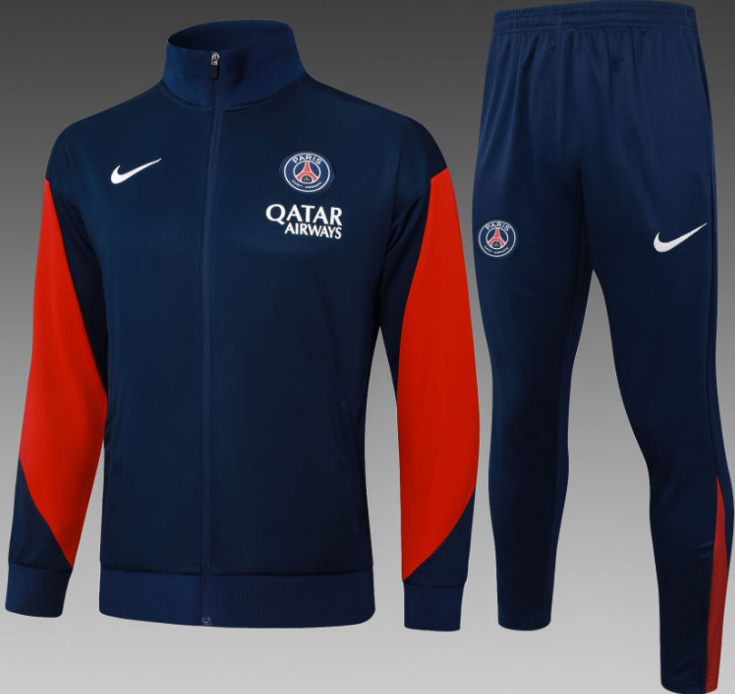 Pocket zipper pants 25 26 psg training coat jacket  jersey New  kids kit adult kit 2026 Paris  training coat jacket soccer jersey 10-20 days. It will arrive in your country