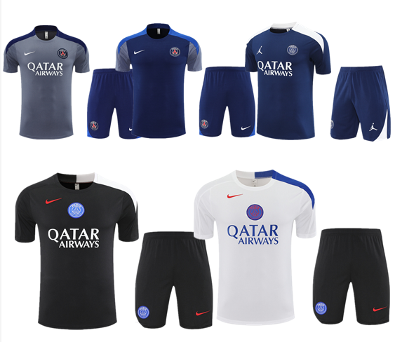 New kids kit Pocket zipper pants training 25 26 psg jersey adult kit  Home and away 2026 Paris soccer jersey 10-20 days. It will arrive in your country