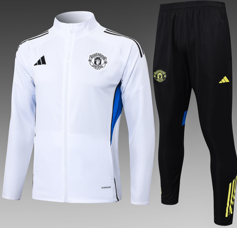 Pocket zipper pants 25 26 Manchester United training coat jacket  jersey New  kids kit adult kit 2026 Manchester United training coat jacket soccer jersey 10-20 days. It will arrive in your country