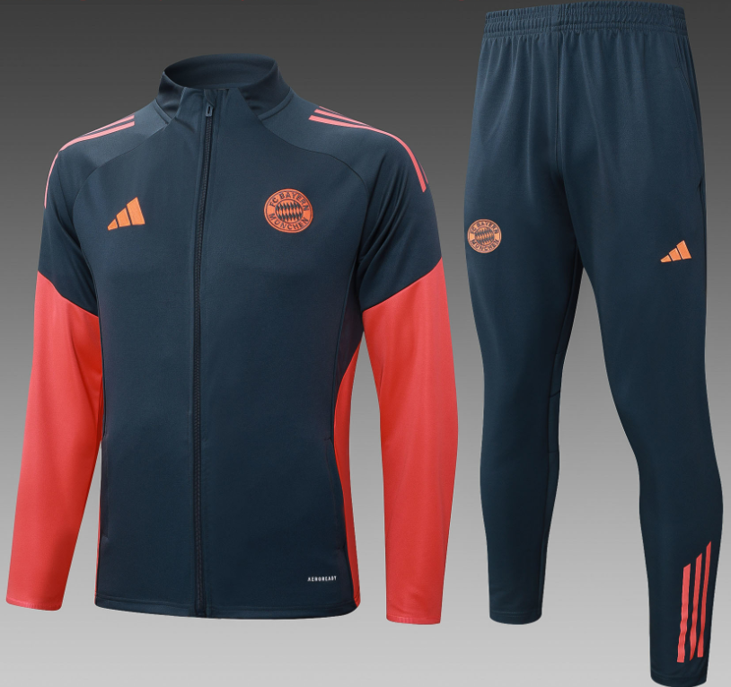 Pocket zipper pants 25 26 Bayern Munich training coat jacket  jersey New  kids kit adult kit 2026 Bayern Munich training coat jacket soccer jersey 10-20 days. It will arrive in your country