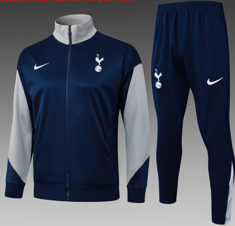 Pocket zipper pants 25 26 Tottenham training coat jacket  jersey New  kids kit adult kit 2026 Tottenham training coat jacket soccer jersey 10-20 days. It will arrive in your country