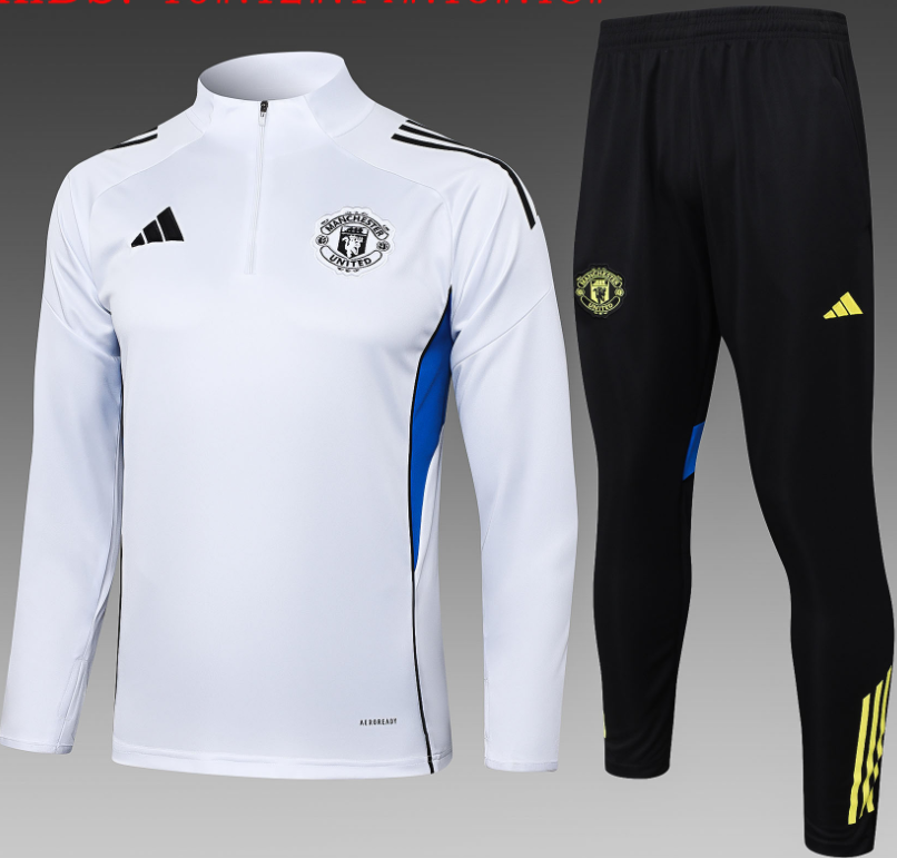 Pocket zipper pants 25 26 Manchester United training coat jacket  jersey New  kids kit adult kit 2026 Manchester United training coat jacket soccer jersey 10-20 days. It will arrive in your country