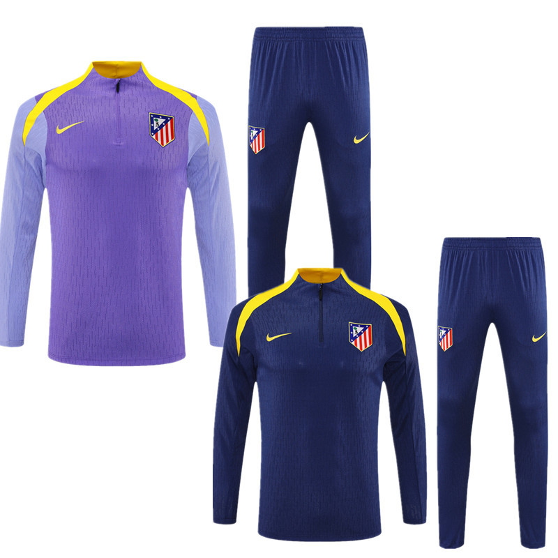 Pocket zipper pants 25 26 Atletico Madrid training coat jacket  jersey New  kids kit adult kit 2026 Atletico Madrid training coat jacket soccer jersey 10-20 days. It will arrive in your country