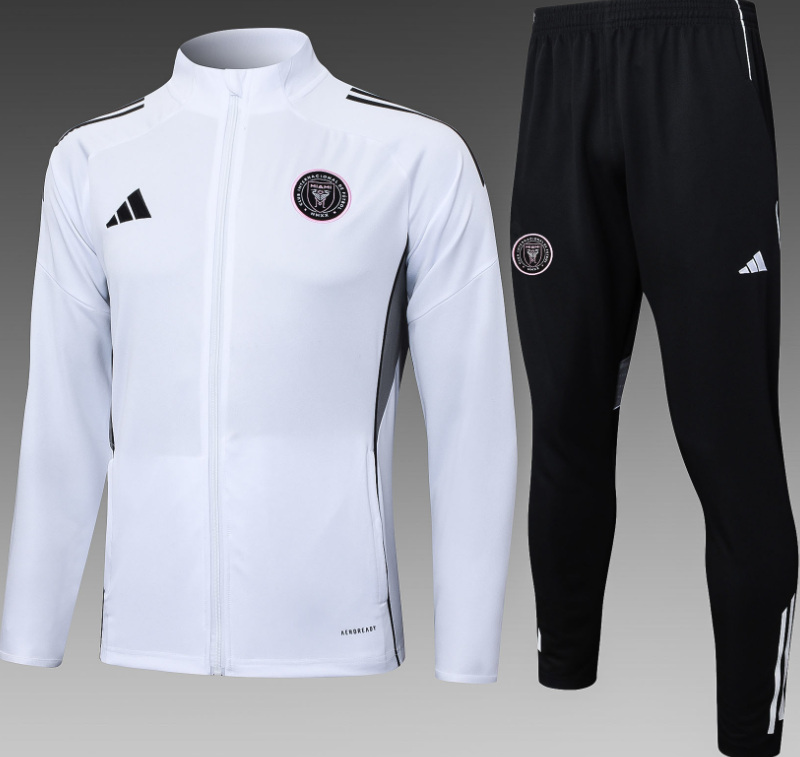 Pocket zipper pants 25 26 Inter Miami training coat jacket  jersey New  kids kit adult kit 2026 Inter Miami training coat jacket soccer jersey 10-20 days. It will arrive in your country