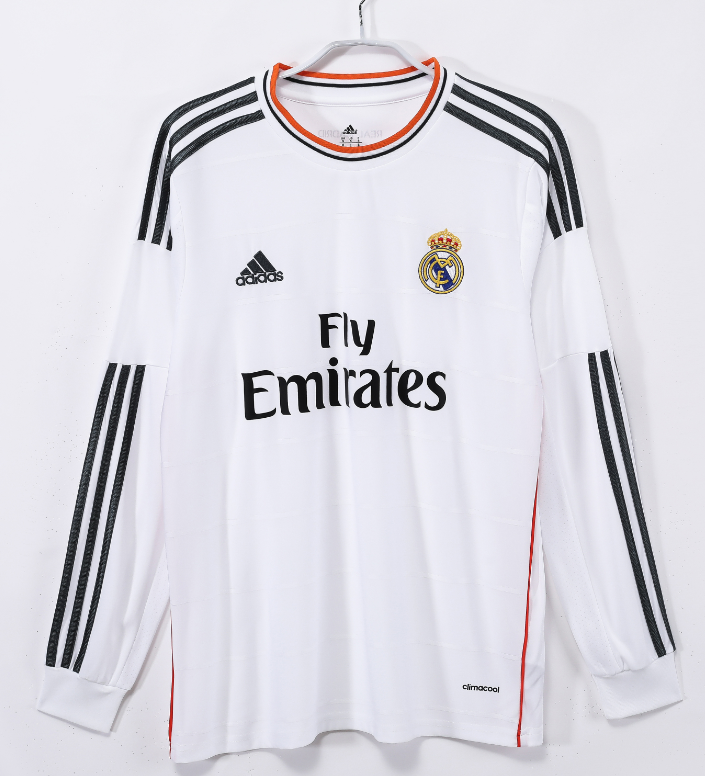 Real Madrid Long sleeve Retro jersey 25 26  Home and away New adult Retro 2016/17 2012/13 2011/12 2017/18 2014/15 2006/07 2005-06  Real Madrid soccer jersey 10-20 days. It will arrive in your country