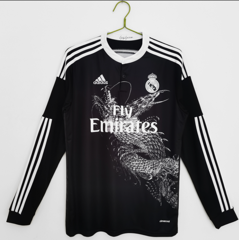 Real Madrid Long sleeve Retro jersey 25 26  Home and away New adult Retro 2016/17 2012/13 2011/12 2017/18 2014/15 2006/07 2005-06  Real Madrid soccer jersey 10-20 days. It will arrive in your country