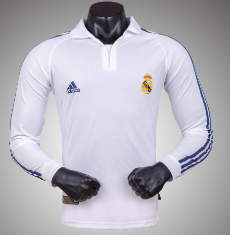 Real Madrid Long sleeve Retro jersey 25 26  Home and away New adult Retro 2016/17 2012/13 2011/12 2017/18 2014/15 2006/07 2005-06  Real Madrid soccer jersey 10-20 days. It will arrive in your country