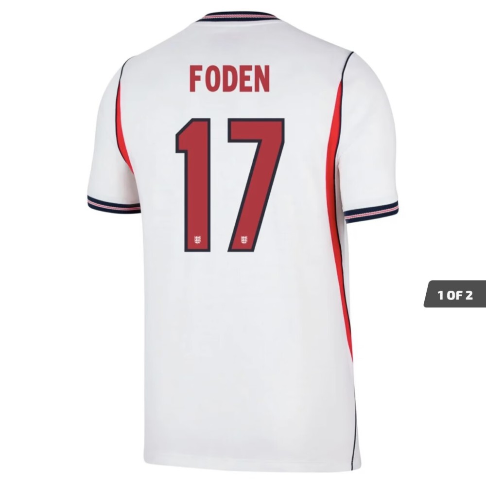 England 2026 2027 World Cup National Team England jersey Home and away New adult 26 27 England soccer jersey 10-20 days. It will arrive in your country
