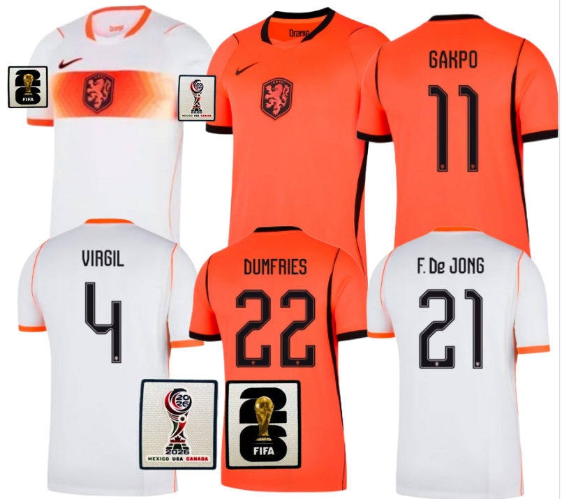have S- 4XL new Netherlands Home away 2026 2027 World Cup National Team Netherlands jersey  New adult 26 27 Netherlands soccer jersey 10-20 days. It will arrive in your country
