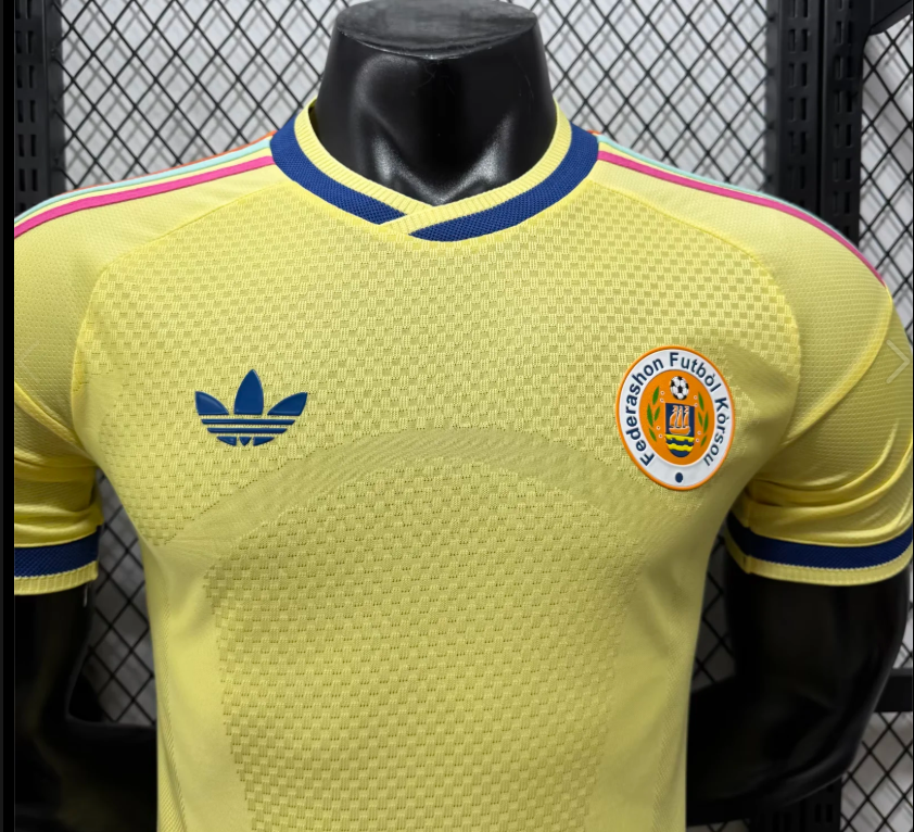 Player Version Curaçao 2026 2027 World Cup National Team Curaçao Player Version jersey Home and away 26 27 Curaçao soccer jersey 10-20 days. It will arrive in your country