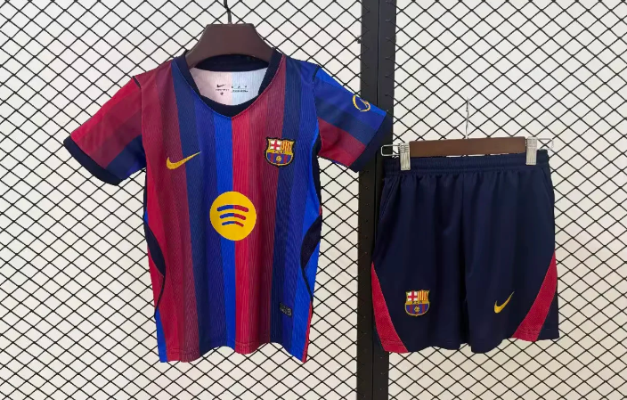 adult kit kids kit Barcelona shirt 2026 2027 Barcelona jersey Home and away adult 26 27 Barcelona soccer jersey 10-20 days. It will arrive in your country