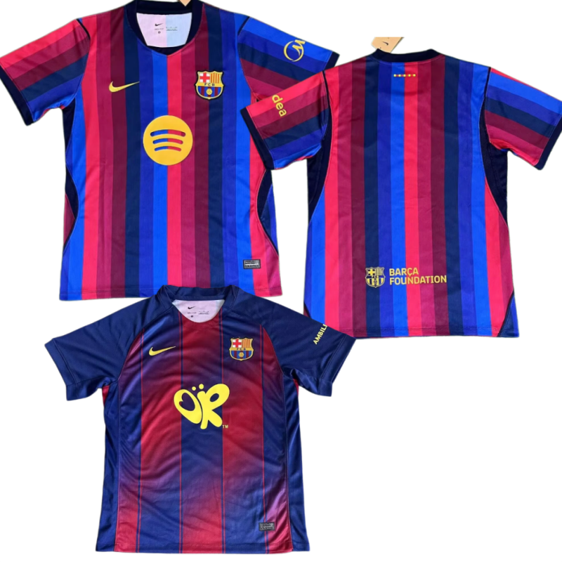 Barcelona shirt 2026 2027 Barcelona jersey Home and away New adult 26 27 Barcelona soccer jersey 10-20 days. It will arrive in your country