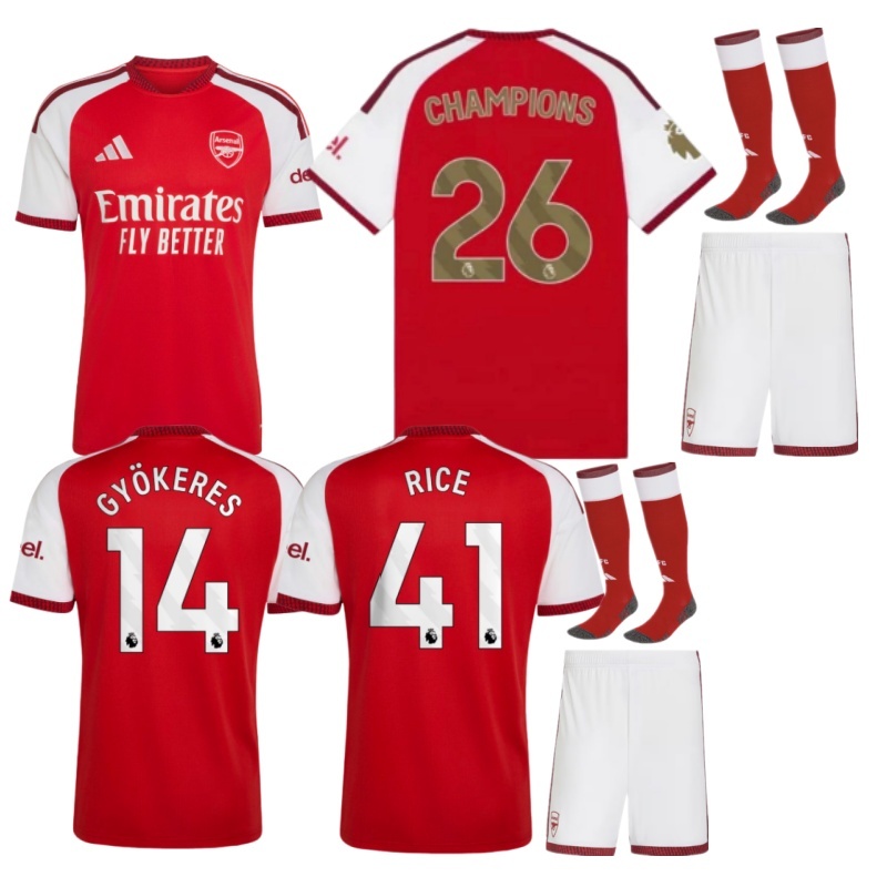 adult kit kids kit  2026 2027 Arsenal jerse Home and away 26 27 Arsenal soccer jersey 10-20 days. It will arrive in your country