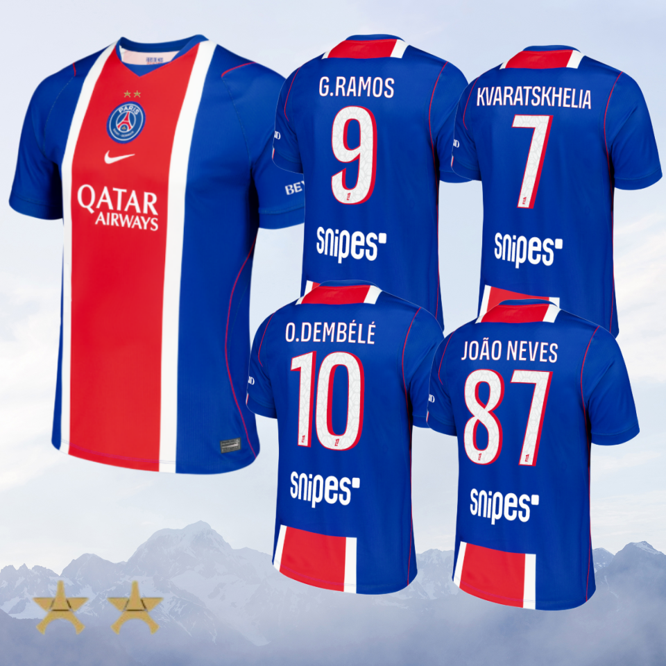 S-4XL 2026 2027 psg jersey Home and away  26 27 psg soccer jersey 10-20 days. It will arrive in your country