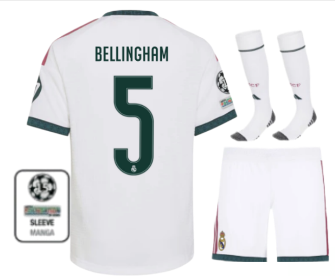 2026 2027 adult kit  kids kit New Real Madrid jersey Home and away S-4XL 26 27 Real Madrid soccer jersey 10-20 days. It will arrive in your country
