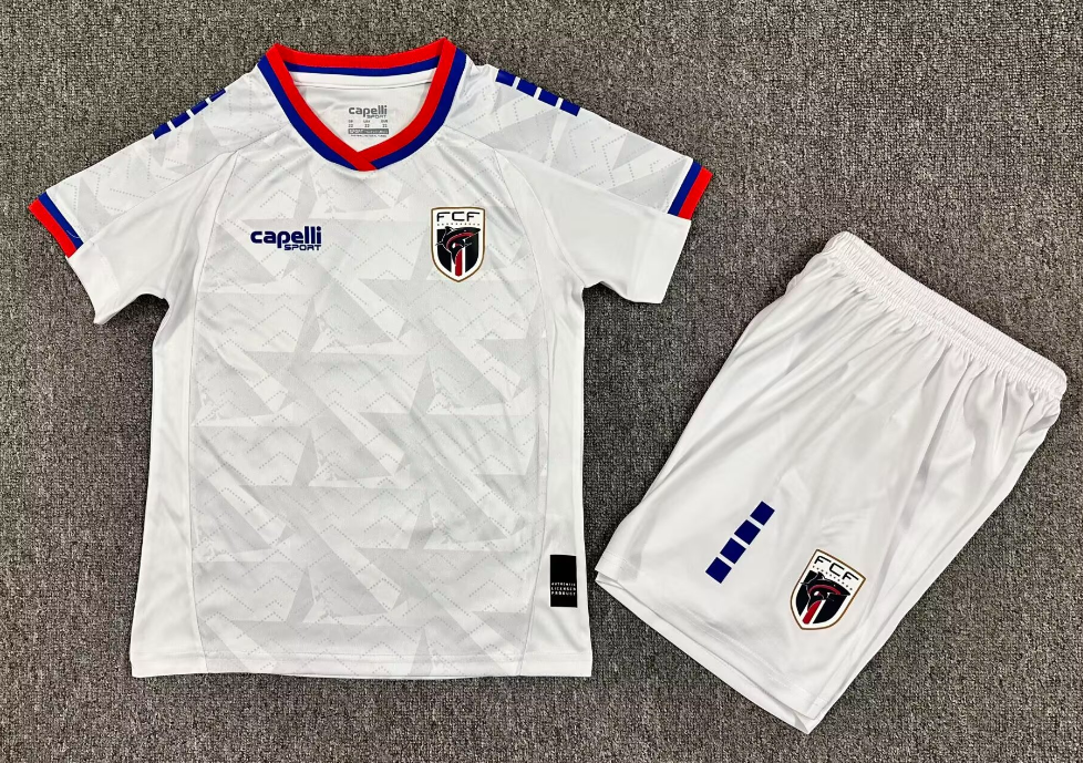 kids kit Cabo verde 2026 2027 World Cup National Team Curaçao jersey Home and away 26 27 Cabo verde soccer jersey 10-20 days. It will arrive in your country