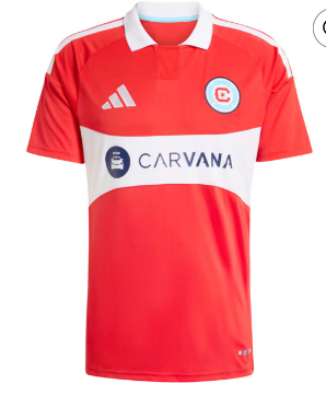 Chicago fire  2026 2027  jersey Home and away New adult 26 27 Chicago fire soccer jersey 10-20 days. It will arrive in your country