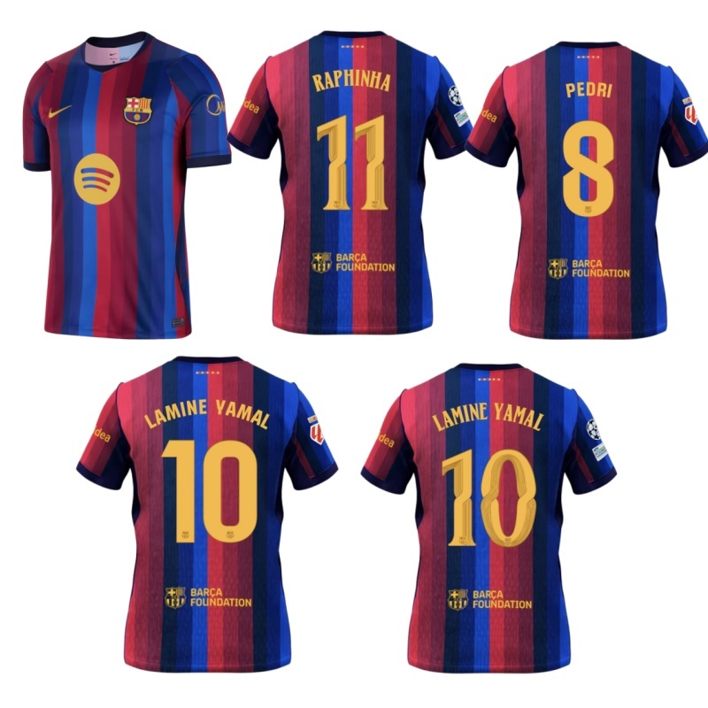 New  Barcelona jersey Home and away S-4XL   26 27 Barcelona soccer jersey 10-20 days. It will arrive in your country