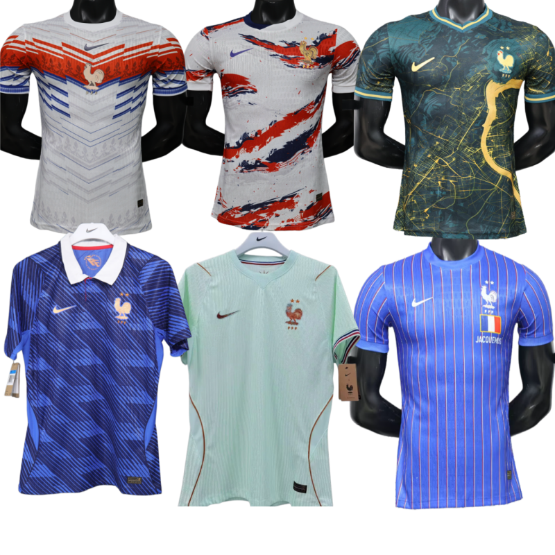 2026  2027 France Player edition  jersey  2026 World Cup National Team Home and away New adult  26 2027 France soccer jersey 10-20 days. It will arrive in your country