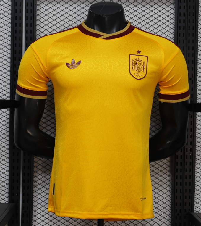 2026  2027 Spain Player edition  jersey  2026 World Cup National Team Home and away New adult  26 2027 Spain soccer jersey 10-20 days. It will arrive in your country
