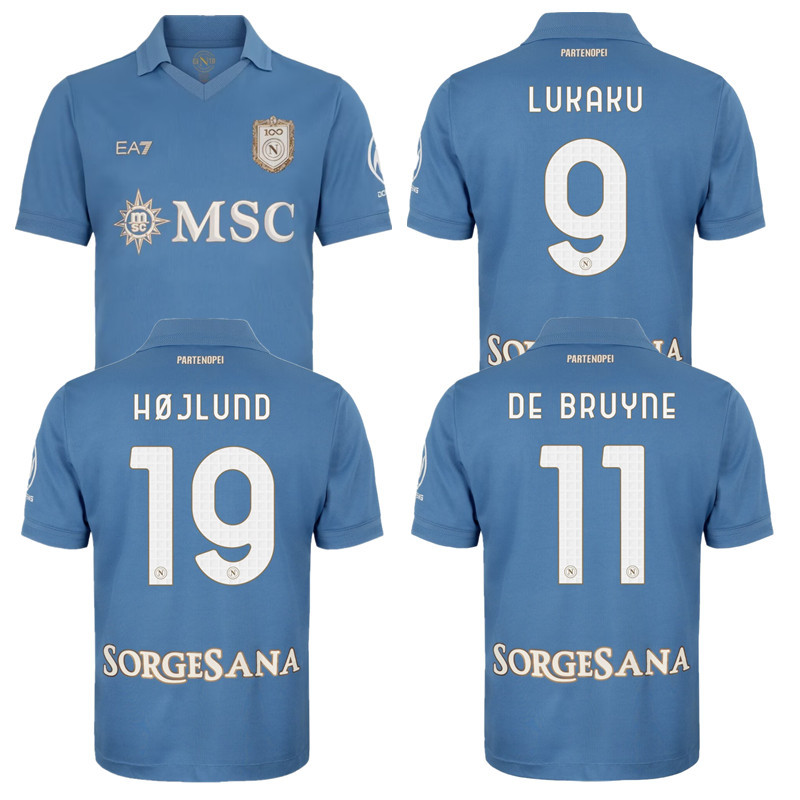 New 26 27 Naples jersey Home and away 2026 2027 SSC Napoli soccer jersey 7-15 days. It will arrive in your country
