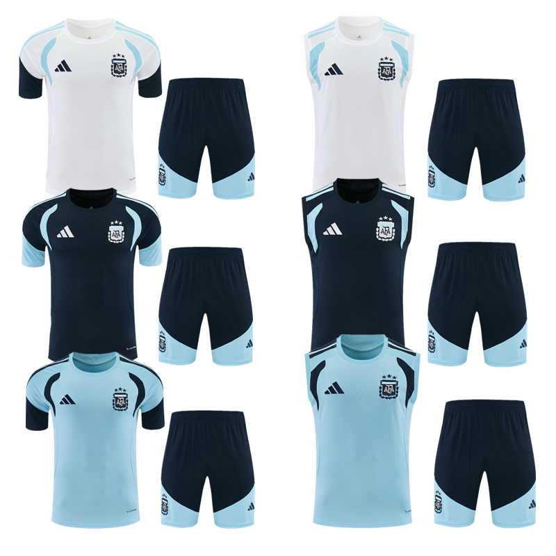 New 2026 World Cup Argentine Training suit 2026 2027 Argentine Training Clothing Uniforms Adult Kids Kit 10-20 days. It will arrive in your country