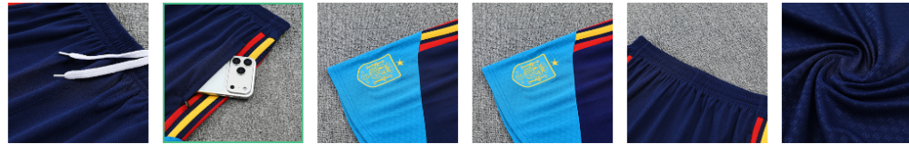 2026 World Cup National Team Spain jersey Pocket zipper pants kids kit New training  adult kit  Home and away 26 27 Spain soccer jersey 10-20 days. It will arrive in your country