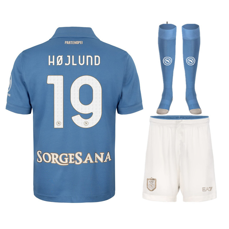 adult kit kids kit 2026 2027 SSC Napoli Home jersey New 26 27 Naples Home soccer jersey 7-15 days. It will arrive in your country