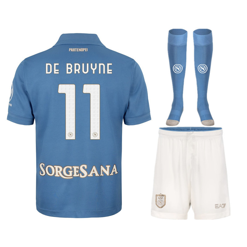 adult kit kids kit 2026 2027 SSC Napoli Home jersey New 26 27 Naples Home soccer jersey 7-15 days. It will arrive in your country