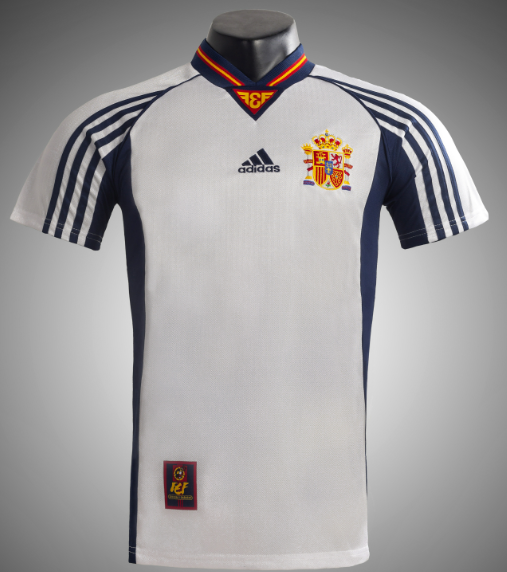 Spain Retro jersey 25 26  Home and away New adult Retro  1996 1994/95  2010 1998 2012 Spain soccer jersey 10-20 days. It will arrive in your country days. It will arrive in your country