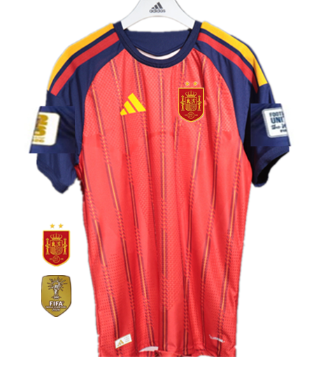 Player version New Spain adult  Champion Version 2 stars 26 27 Spain  soccer jersey 10-20 days. It will arrive in your country