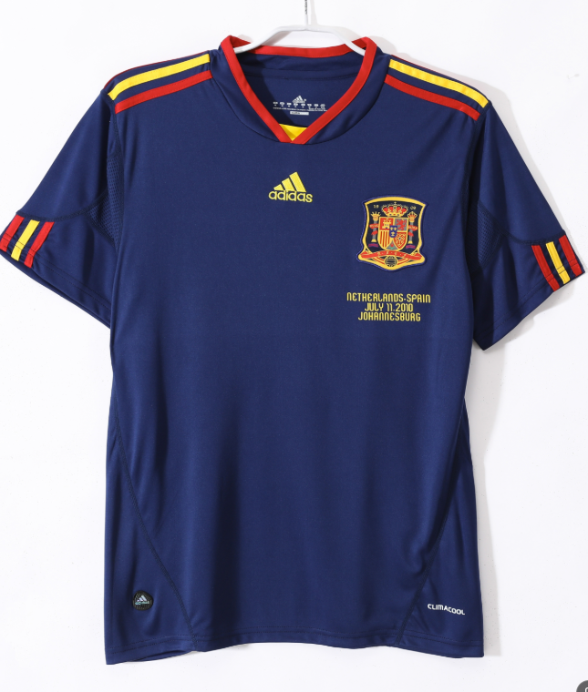 Spain Retro jersey 25 26  Home and away New adult Retro  1996 1994/95  2010 1998 2012 Spain soccer jersey 10-20 days. It will arrive in your country days. It will arrive in your country