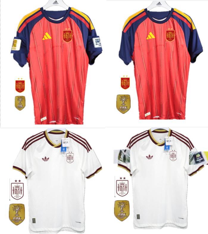 Player version New Spain adult  Champion Version 2 stars 26 27 Spain  soccer jersey 10-20 days. It will arrive in your country