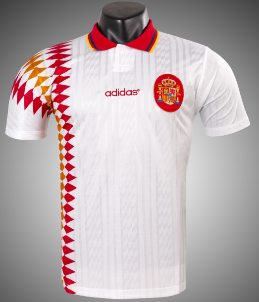Spain Retro jersey 25 26  Home and away New adult Retro  1996 1994/95  2010 1998 2012 Spain soccer jersey 10-20 days. It will arrive in your country days. It will arrive in your country