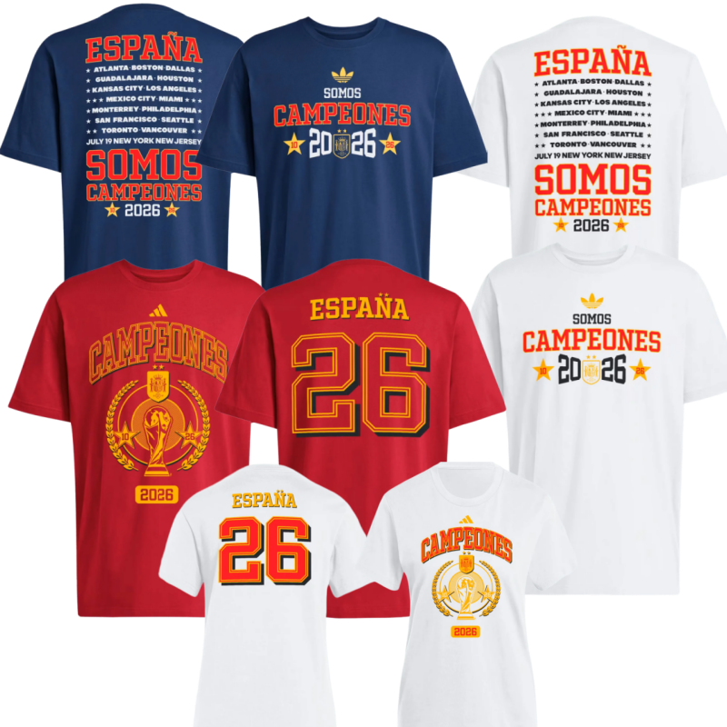 2026 2027 Spain adult  Champion Version 2 stars 26 27 Spain  soccer jersey 10-20 days. It will arrive in your country