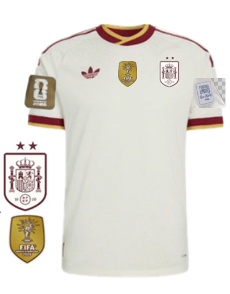 New Spain adult  Champion Version 2 stars 26 27 Spain  soccer jersey 10-20 days. It will arrive in your country