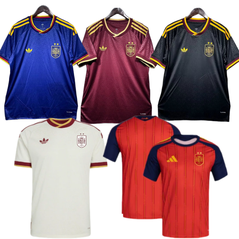 2026 2027 New Spain adult  Champion Version 2 stars 26 27 Spain  soccer jersey 10-20 days. It will arrive in your country